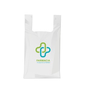 Bolsa Asa Camiseta Compostable - Farmacia 2
