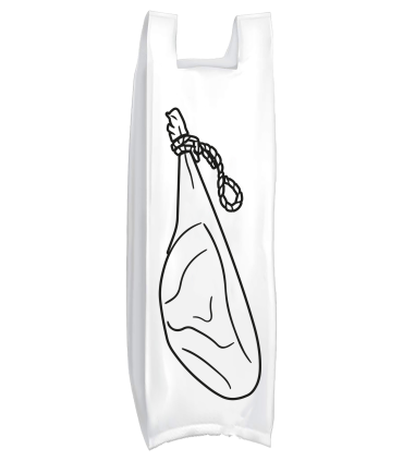 Bolsa Asa Camiseta +70% Reciclado - Jamones
